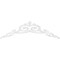 Ekena Millwork Pitch Baile Architectural Grade PVC Gable Pediment, 48"W x 14"H x 1"P (7/12) GPP048X014X100BAI - alternate 5
